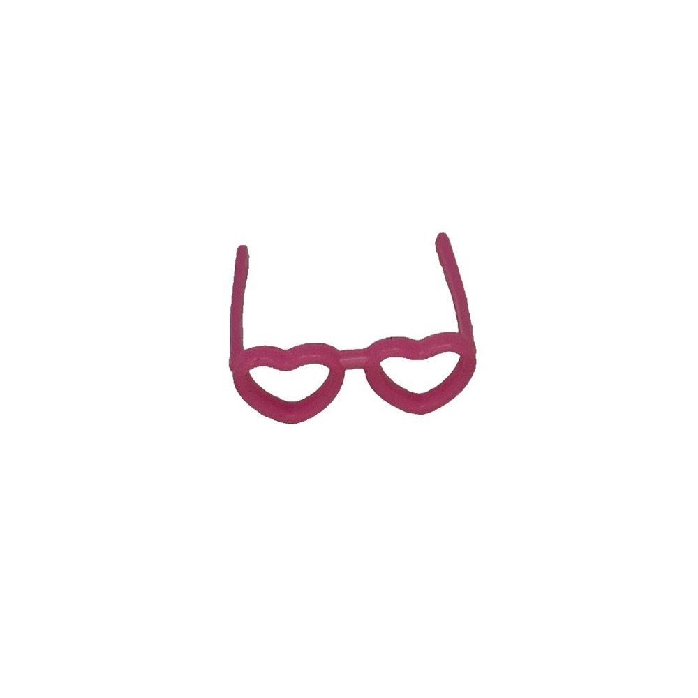 Mattel Barbie KELLY Glasses Pink Heart Shape Eyewear Accessory -No Lenses